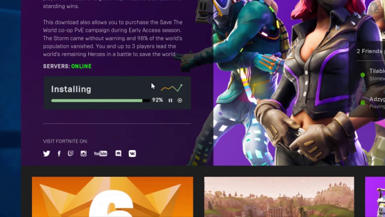 How long does fortnite take to download on mac